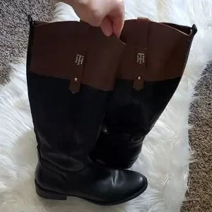Tommy Hilfiger | Shoes | Two Tone Tommy Hilfiger Boots Size  display picture 1